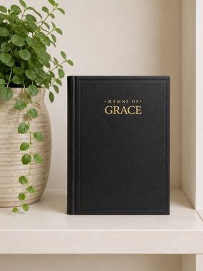 Hymns of Grace Black Hardcover Hymnal Vintage